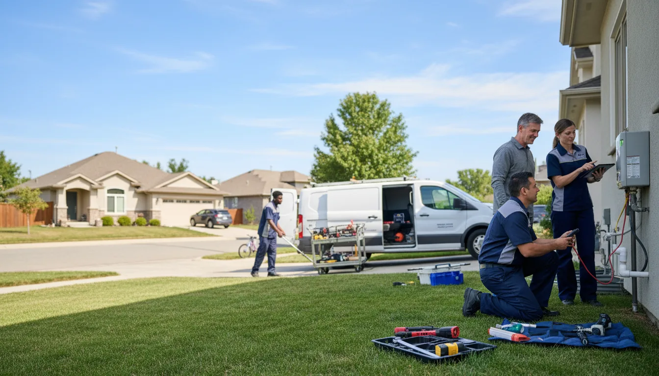 Tankless water heater service in Draper, UT